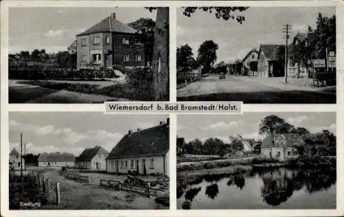 Ak Wiemersdorf in Schleswig Holstein, Ortsansichten, Siedlung