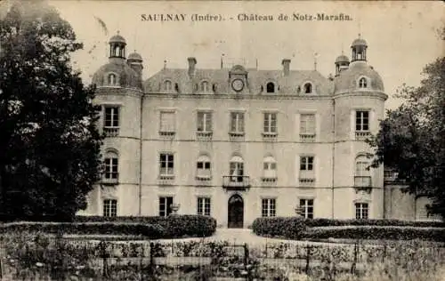 Ak Saulnay Indre, Chateau de Notz Marafin