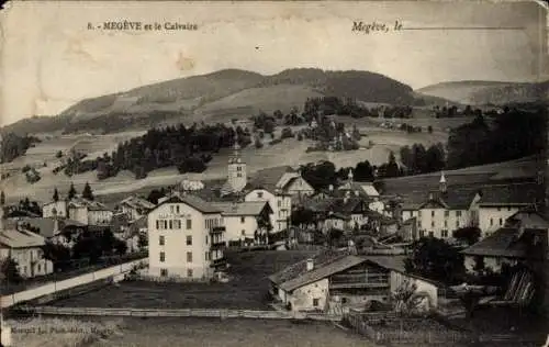 Ak Megève Haute Savoie, Calvaire, Teilansicht