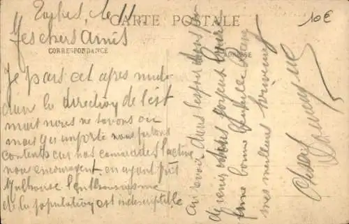 Ak Tarbes Hautes Pyrénées, Place de la Gare