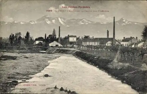 Ak Tarbes Hautes Pyrénées, Adour, Chaine des Pyrenees