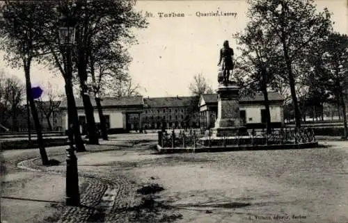 Ak Tarbes Hautes Pyrénées, Quartier Larrey