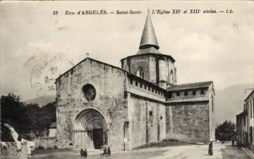 Ak Saint Savin Hautes-Pyrénées, Eglise