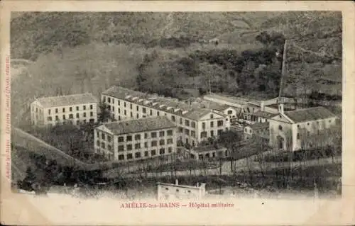 Ak Amélie les Bains Palalda, Hopital militaire