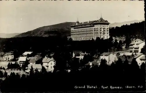 Ak Font Romeu Odeillo Via Pyrénées Orientales, Grand Hotel