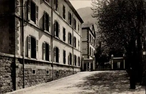 Ak Amelie les Bains Pyrénées Orientales, Hopital Militaire, Entree