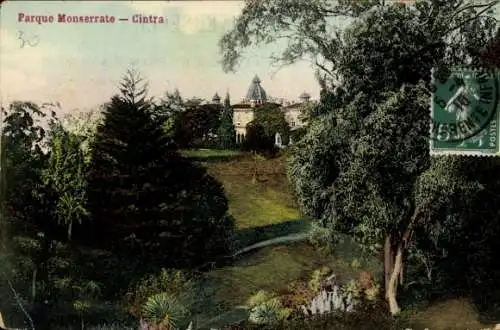 Ak Sintra Cintra Portugal, Parque Monserrate