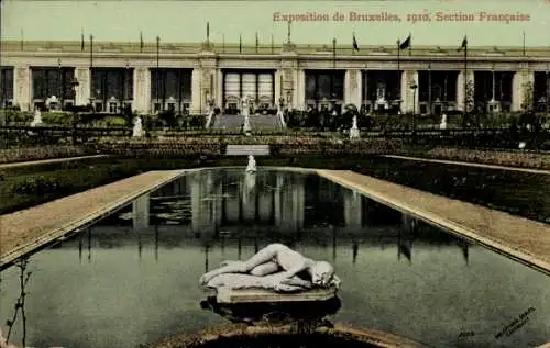 Ak Bruxelles Brüssel, Exposition 1910, Section Francaise