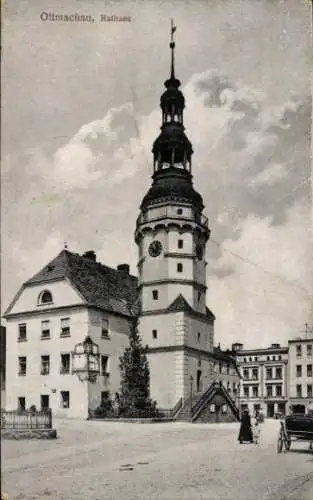 Ak Otmuchów Ottmachau Schlesien, Rathaus