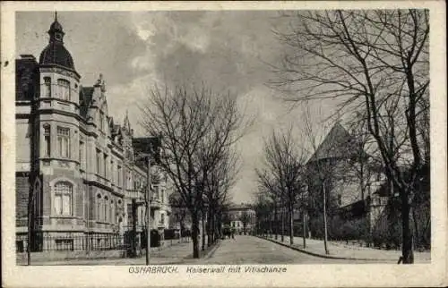 Ak Osnabrück in Niedersachsen, Kaiserwall, Vitischanze