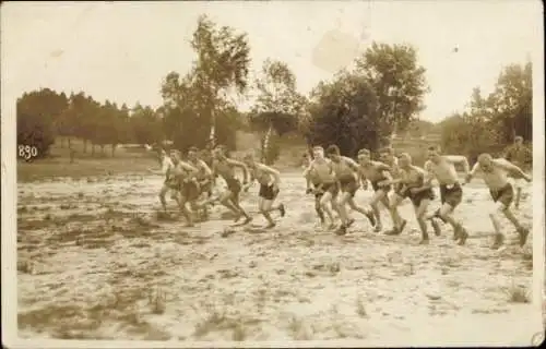 Foto Ak Munster im Heidekreis, Munsterlager, Sportwettkämpfe, 1925