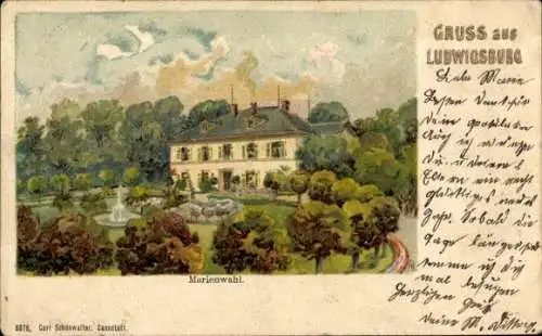 Litho Ludwigsburg in Württemberg, Marienwahl