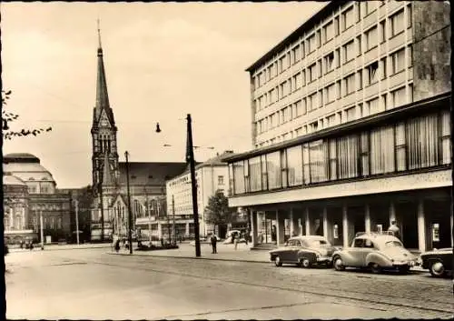 Ak Chemnitz in Sachsen, HO Café Freundschaft in der Bahnhofstraße