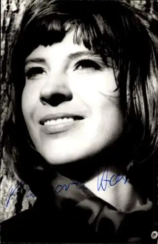 Ak Schauspielerin Barbara Hase, Portrait, Autogramm