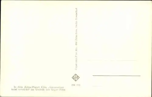 Ak Schauspielerin Jeanette Schultze, Portrait, Autogramm