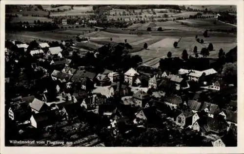 Ak Wilhelmsdorf in Württemberg, Luftaufnahme