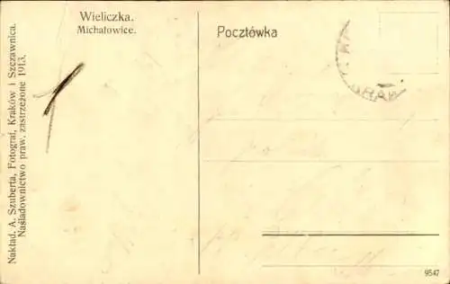 Ak Wieliczka Groß Salze Polen, Salzgewinnung, Michalowice