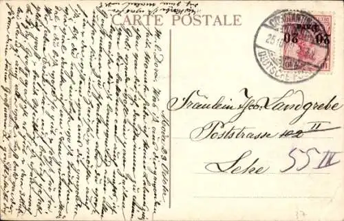 Ak Zigeuner an einem Flussufer