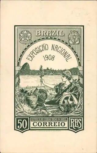 Ak Brasilien, Exposicao Nacional 1908