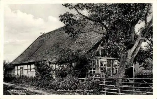 Ak Wiedensahl im Schaumburger Land, Geburtshaus von Wilhelm Busch