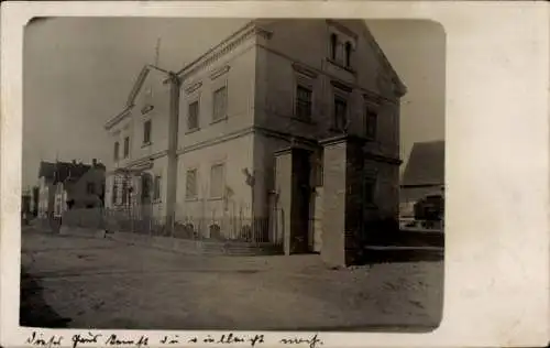 Foto Ak Liebertwolkwitz Leipzig in Sachsen, Straßenpartie, Wohnhaus