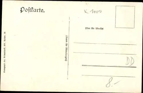 Ak Deutsche Soldaten in Uniformen, 9. Comp. 2. Garde-Regiment zu Fuß 1907