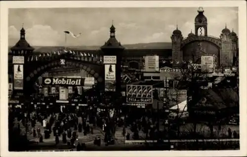 Ak Praha Prag, Ausstellungsgelände, Kino, Kava Meinl