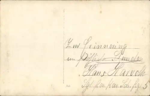 Foto Ak Deutsche Soldaten in Uniformen, Gruppenaufnahme im Winter