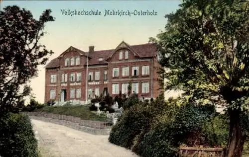 Ak Mohrkirch Osterholz in Angeln, Volkshochschule