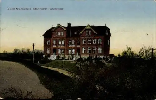 Ak Mohrkirch Osterholz in Angeln, Volkshochschule