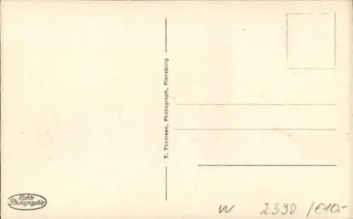 Ak Flensburg in Schleswig Holstein, Olufsamsonsgang