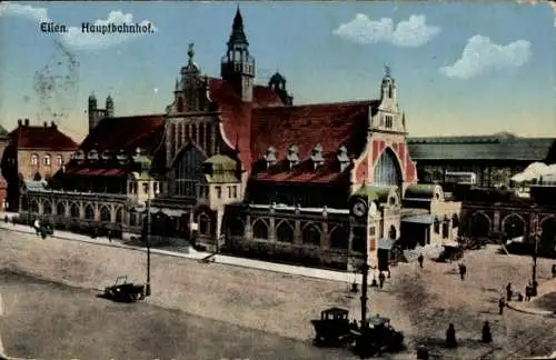 Ak Essen im Ruhrgebiet, Hauptbahnhof