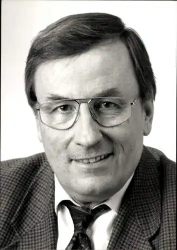 Ak Politiker Willfried Penner, SPD, Portrait, Autogramm