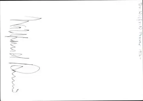 Ak Politiker Willfried Penner, SPD, Portrait, Autogramm