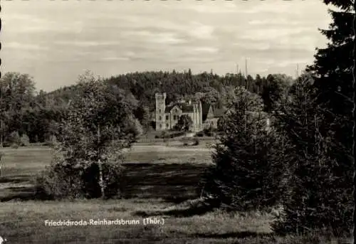 Ak Reinhardsbrunn Friedrichroda im Thüringer Wald, Schloss