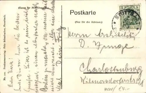 Ak Stuttgart in Württemberg, Marktplatz, Rathaus