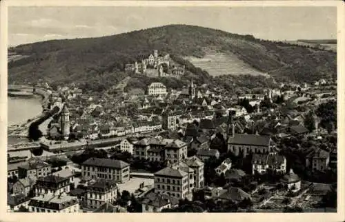 Ak Wertheim im Main Tauber Kreis, Blick vom Wartberg