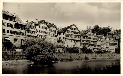 Ak Tübingen am Neckar, Neckarufer