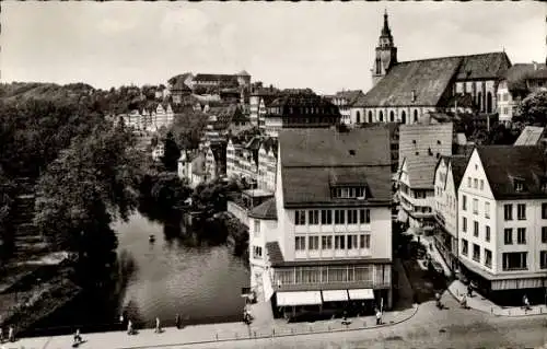 Ak Tübingen am Neckar, Schloss und Stiftskirche