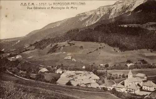 Ak Le Reposoir Haute Savoie, Pralong, Panorama, Montagne de Mery