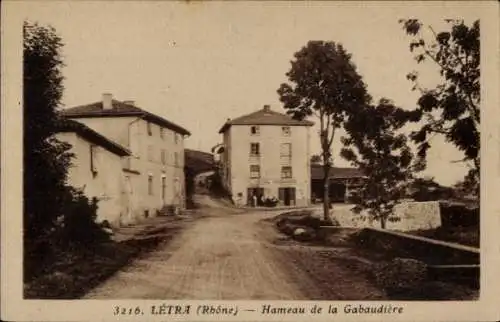 Ak Letra Rhone, Hameau de la Gabaudière