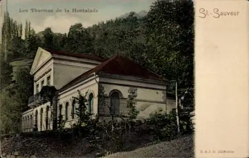 Ak Luz Saint Sauveur Hautes Pyrénées, Les Thermes de la Hontalade