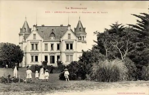 Ak Argelès sur Mer Pyrénées Orientales, Chateau de M. Sauvy