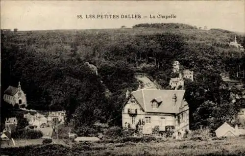 Ak Petites Dalles Seine Maritime, Kapelle