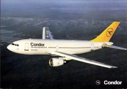 Ak Passagierflugzeug Airbus A 310- 203 der Condor