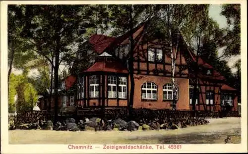 Ak Chemnitz in Sachsen, Zeisigwaldschänke