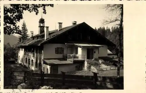 Foto Ak Berchtesgaden in Oberbayern, Landhaus