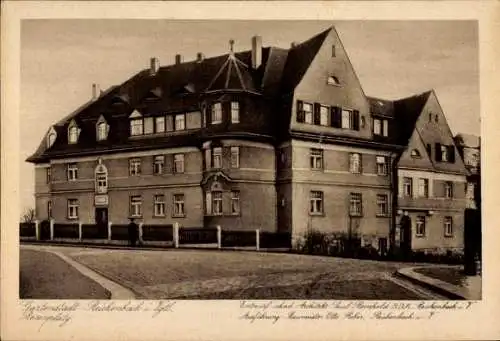 Ak Reichenbach im Vogtland, Rosenplatz, Paul Reinhold, Otto Weber