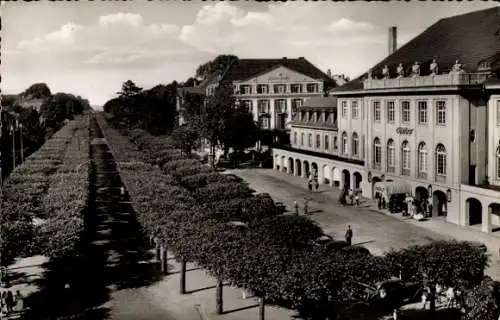 Ak Ostseebad Travemünde Lübeck, Kasino, Kaiser Allee