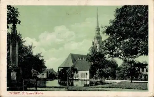 Ak Itzehoe in Holstein, Sankt Laurentiikirche